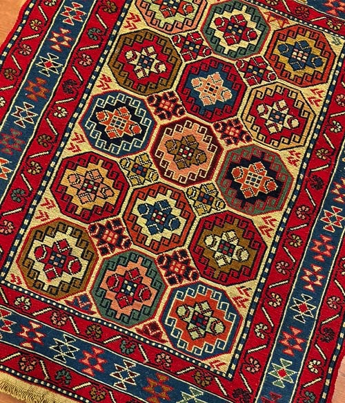 Kilim sumak tappeto persiano 100x79cm